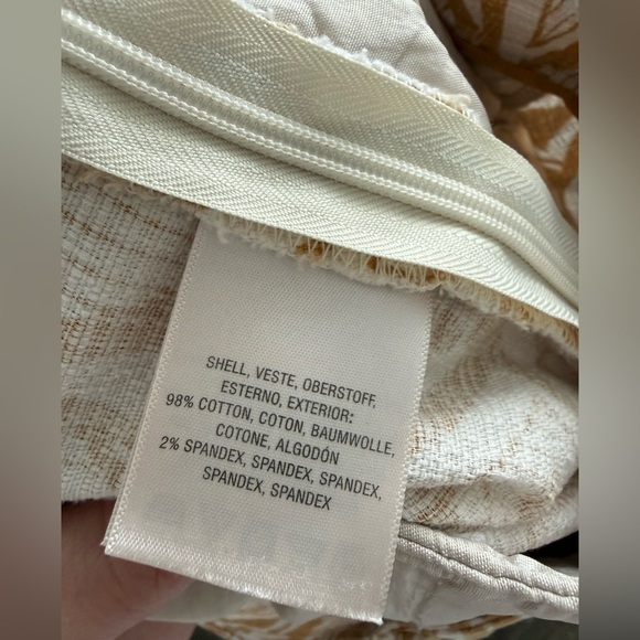 Anthropologie | Elevenses Tiled Tide Shorts, size 10. - Picture 11 of 11